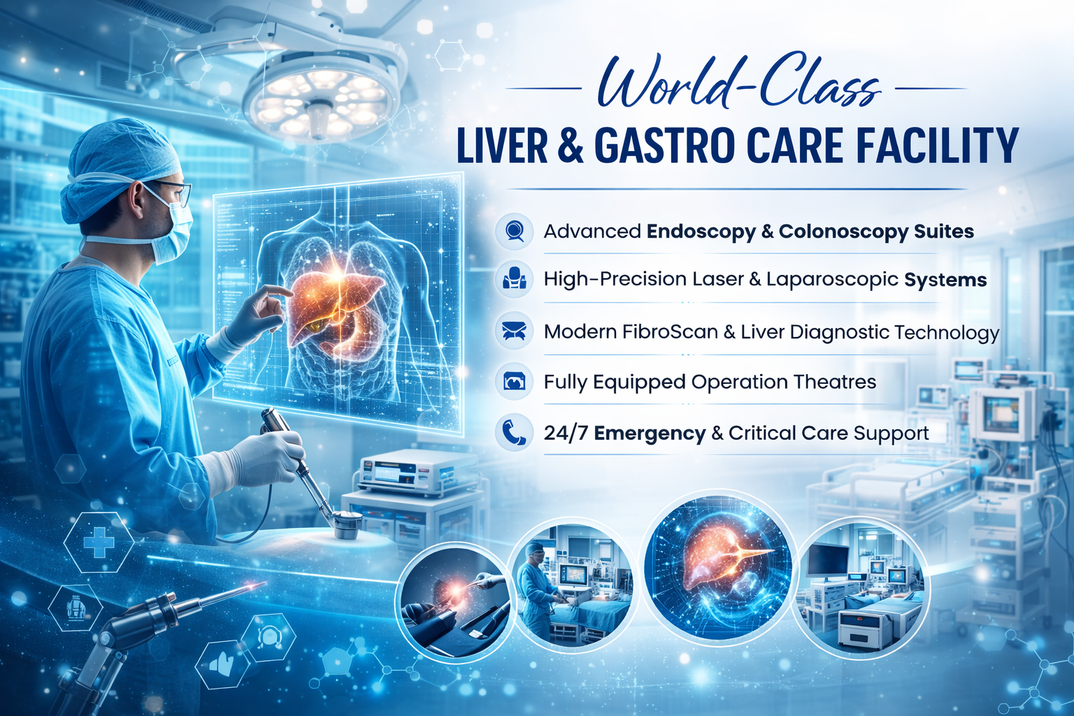Liver & Gastro Science Delhi Infrastructure